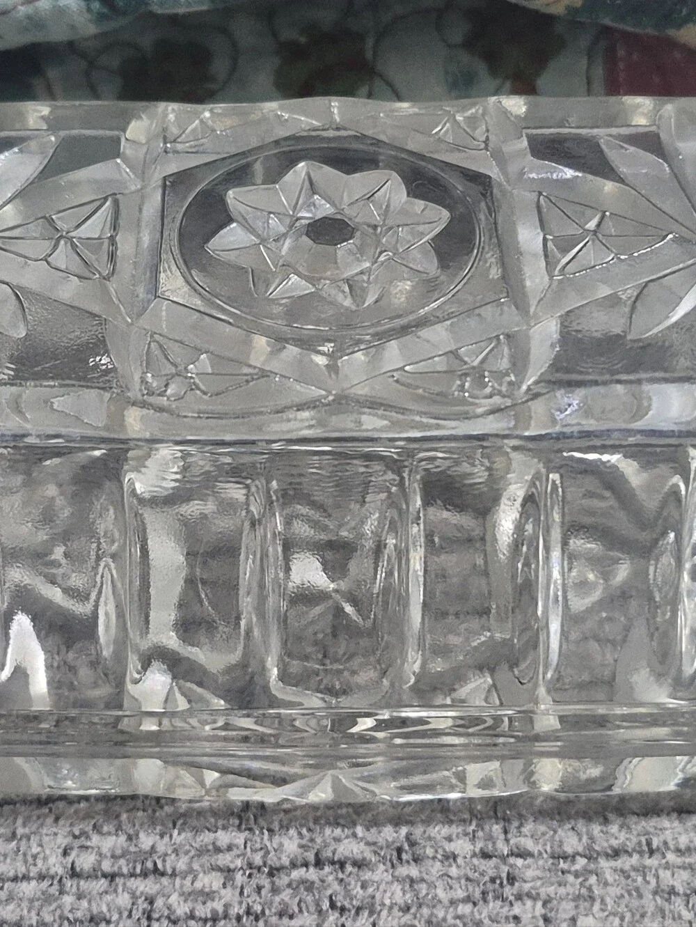 Vintage Anchor Hocking Butter Dish